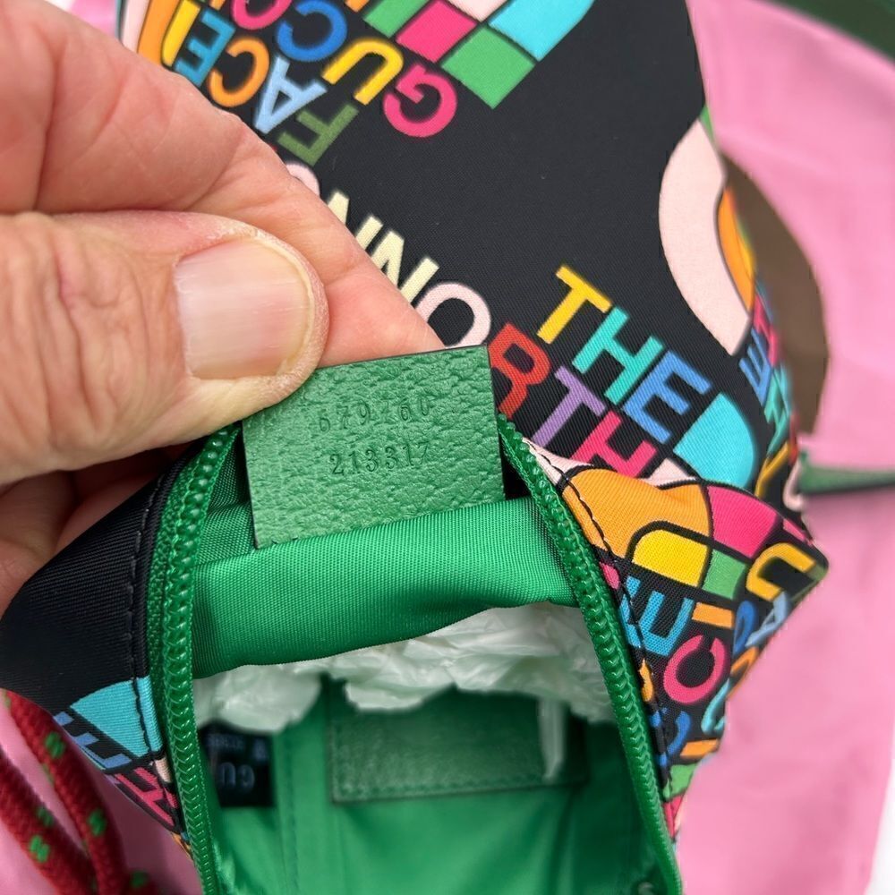 Gucci X North face shoulder bag made in Italy - Picture 10 of 13